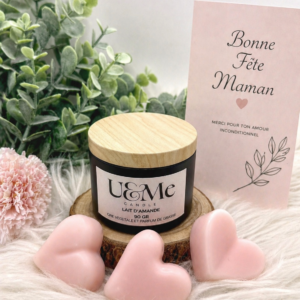Coffret Fête des Mères – Bougie & fondants parfumés🌸