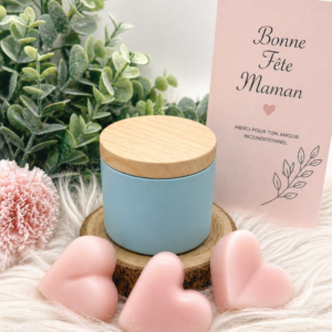 Coffret Fête des Mères – Bougie & fondants parfumés🌸