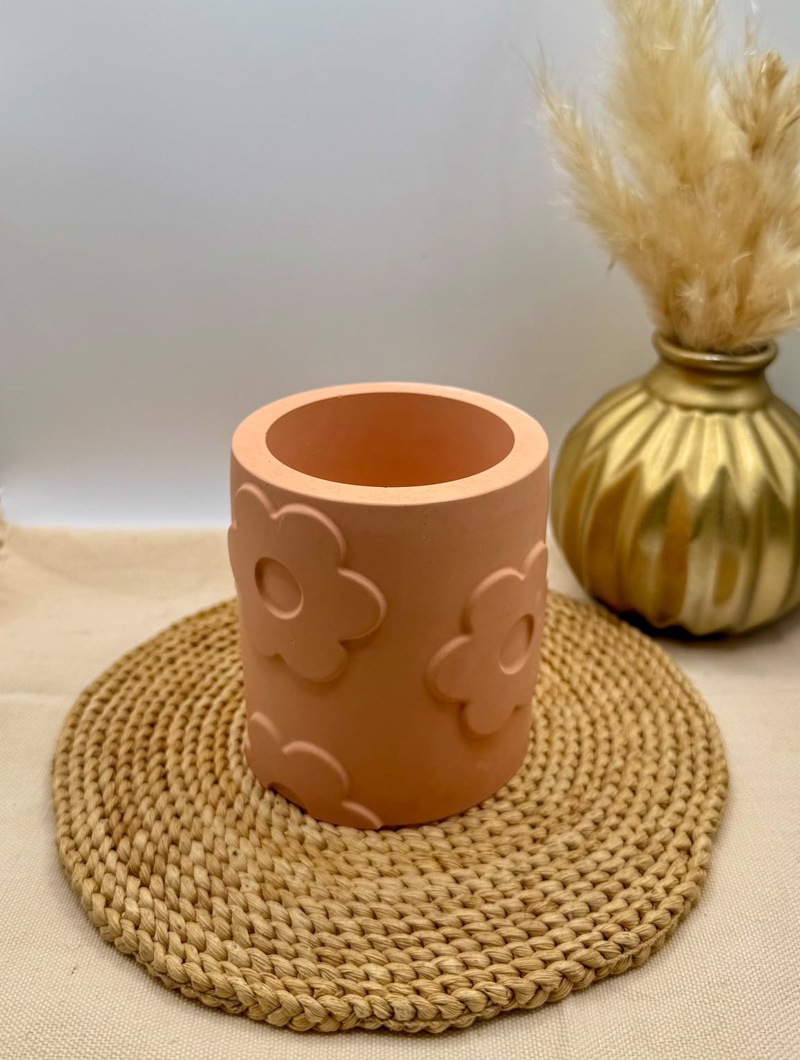 Pot Fleur Résine 160 gr