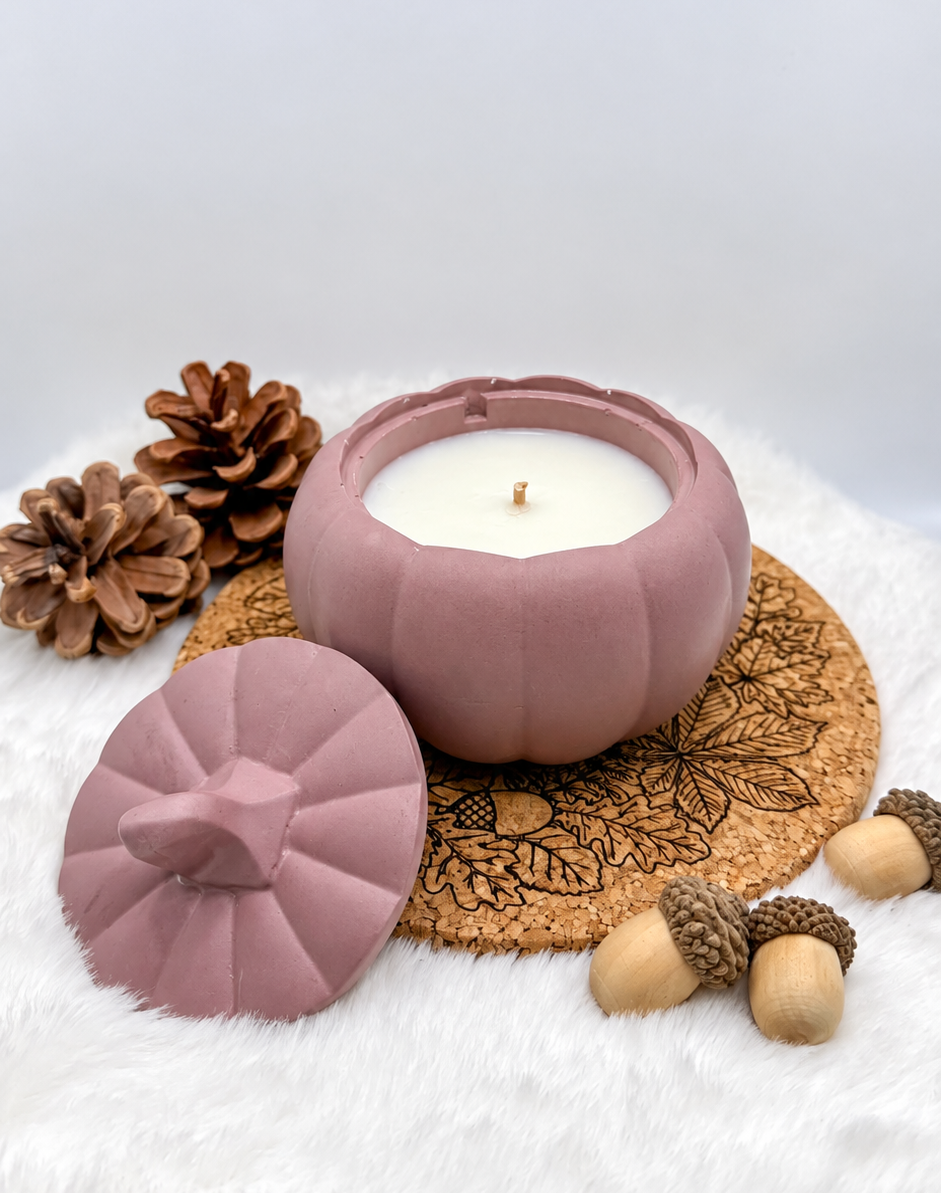 Pot Résine Petite Citrouille d'Automne 130 gr